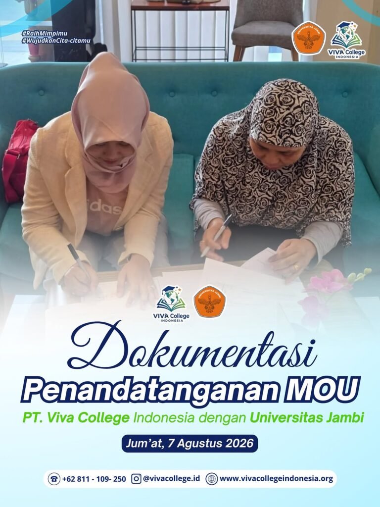 PT Viva College Indonesia (Visi Cendekia Indonesia) Perkuat Kolaborasi Bersama Empat Perguruan Tinggi